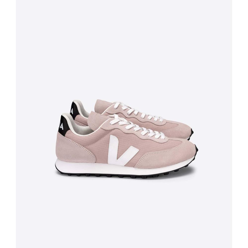 Women\'s Veja RIO BRANCO RIPSTOP Running Shoes Pink | SG 426EBC